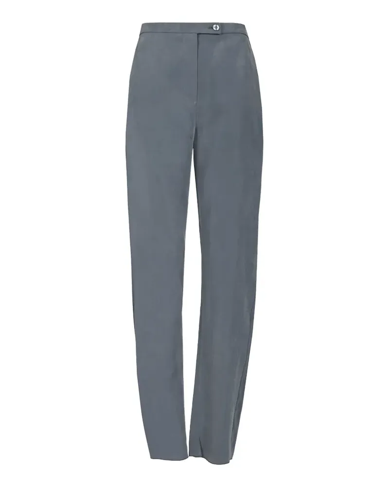 Emporio Armani Geknöpfte Hose - Grau Grau
