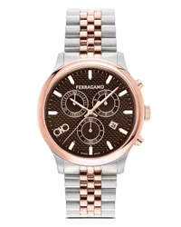 Ferragamo Duo Chronograph Q 42mm Braun