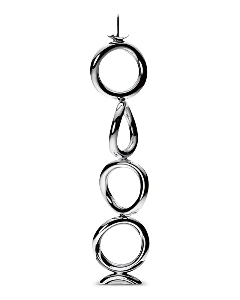 Christofle Vertigo Kerzenhalter - Silber Silber