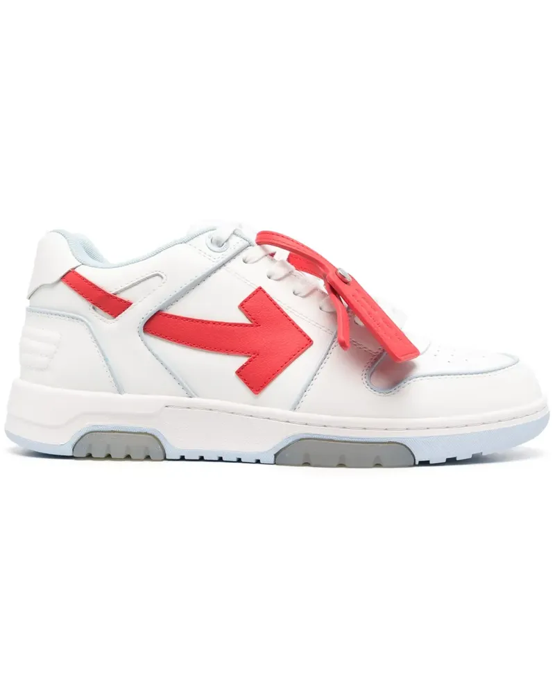 OFF-WHITE Out of Office Outlined Sneakers - Weiß Weiß