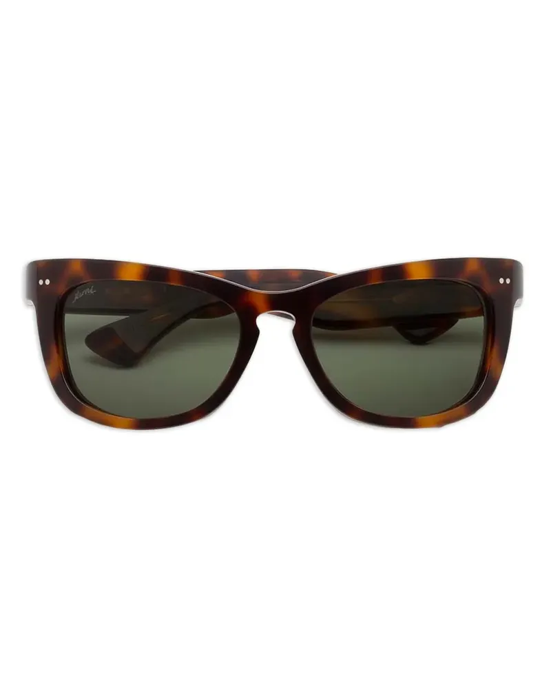 Marni geometric-frame sunglasses - Braun Braun