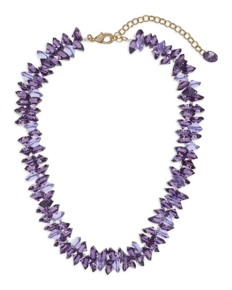 Roxanne Assoulin Cubic Cluster Halskette - Violett Violett