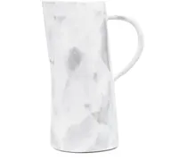 Wasserkrug aus Keramik - Weiß