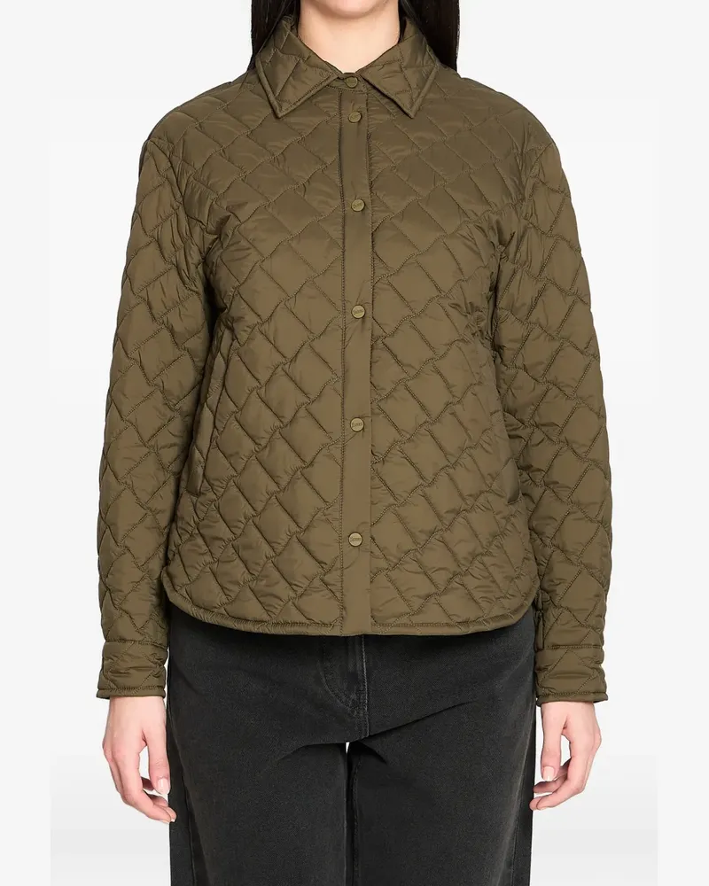 Herno button quilted jacket - Grün Grün