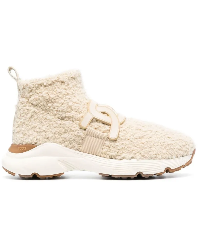 TOD'S Sport Run High-Top-Sneakers - Nude Nude