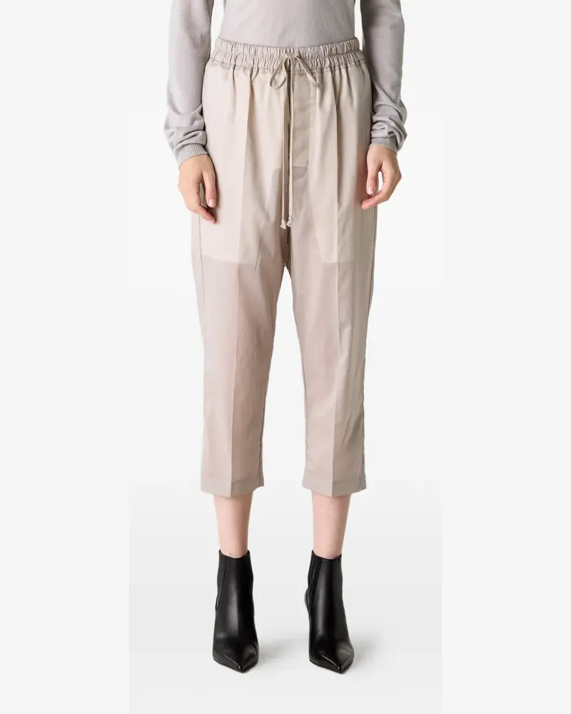 Rick Owens Astaires Cropped-Hose - Nude Nude