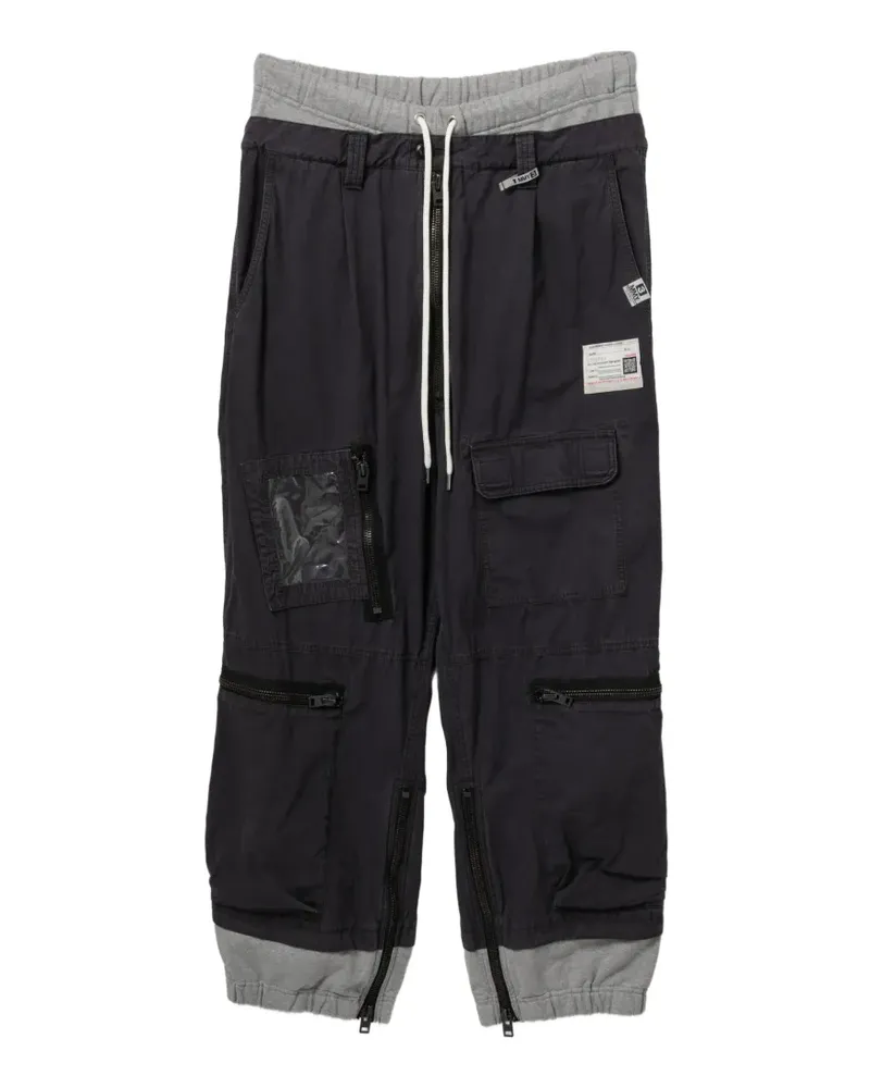 MIHARAYASUHIRO Jogginghose mit Kontrasteinsätzen - Violett Violett