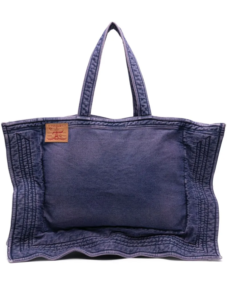 Y/PROJECT Große Handtasche - Violett Violett