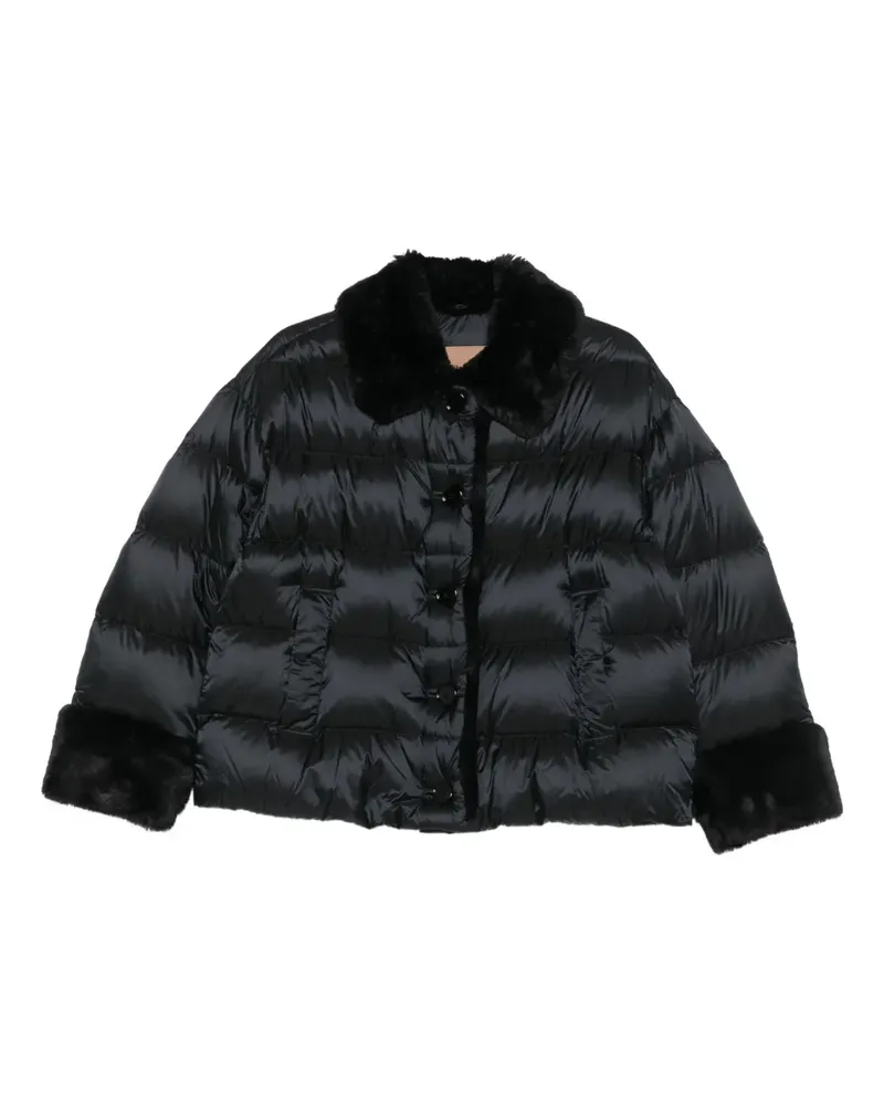 Max Mara Rosina Steppjacke - Schwarz Schwarz