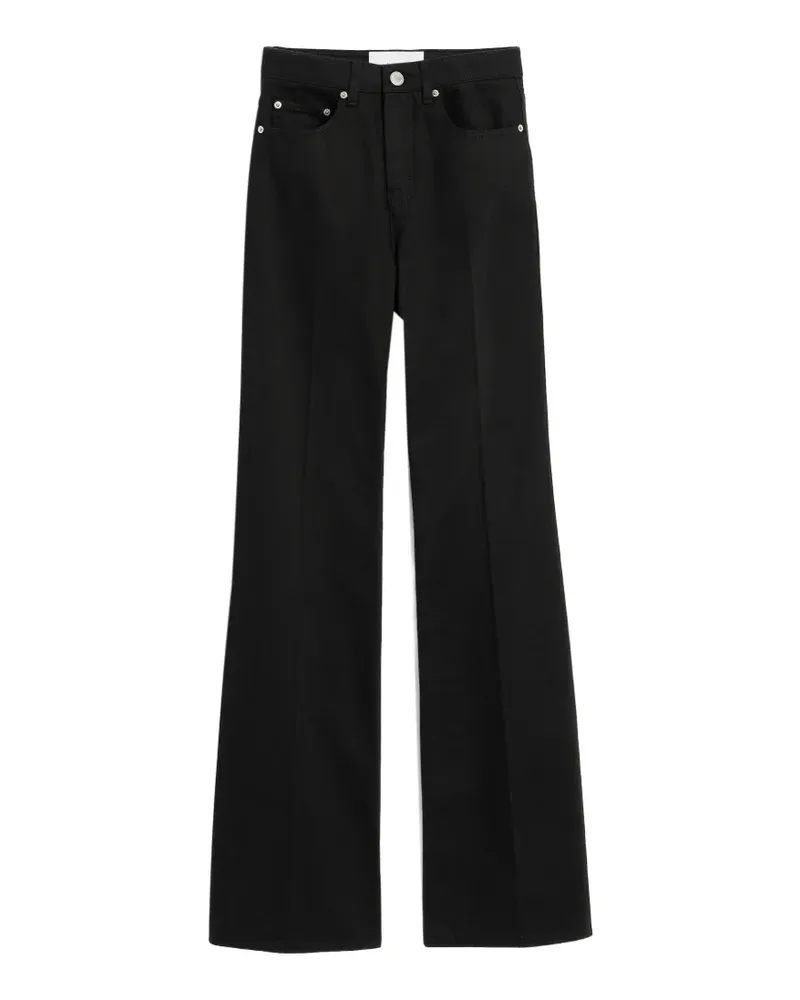 AMI Paris Flare-Fit-Jeans aus Baumwolle - Schwarz Schwarz