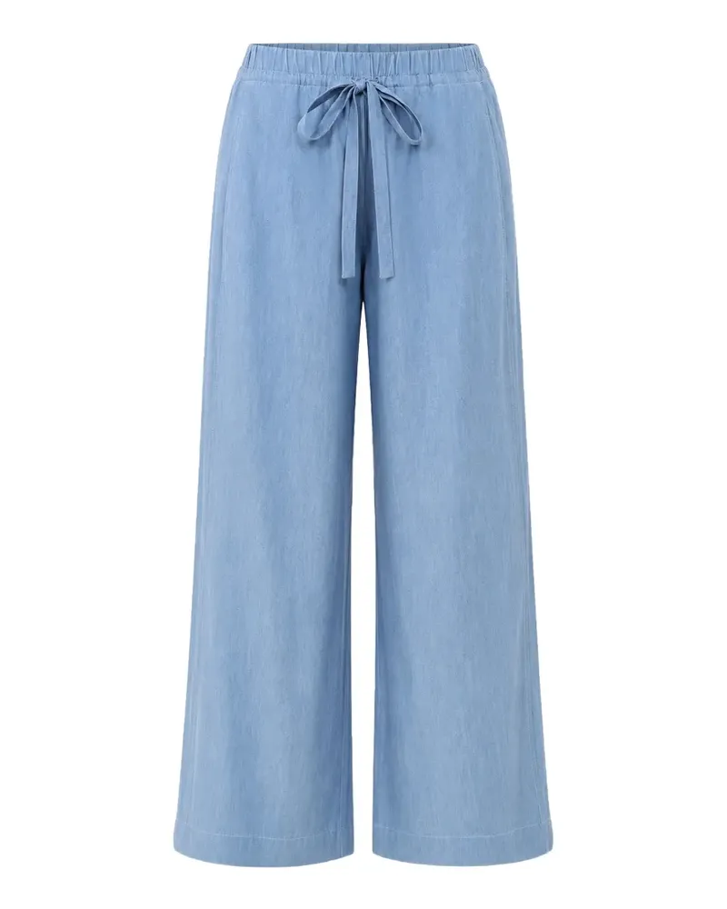 MEIMEIJ Palazzohose mit Kordelzug - Blau Blau