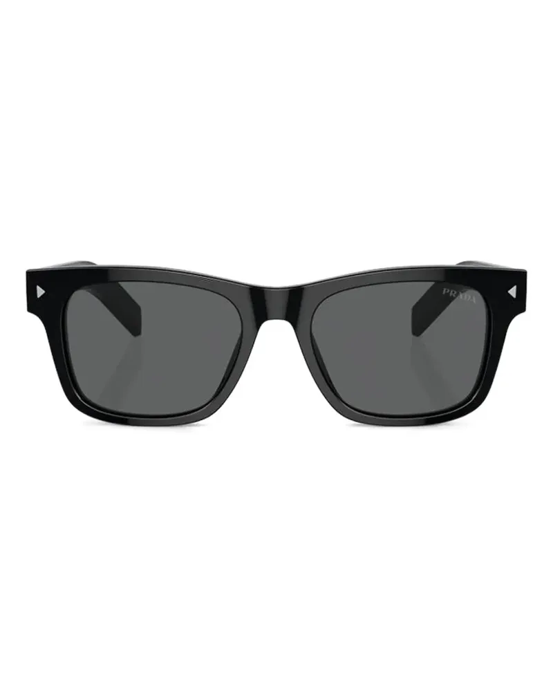 Prada rectangle-frame sunglasses - Schwarz Schwarz