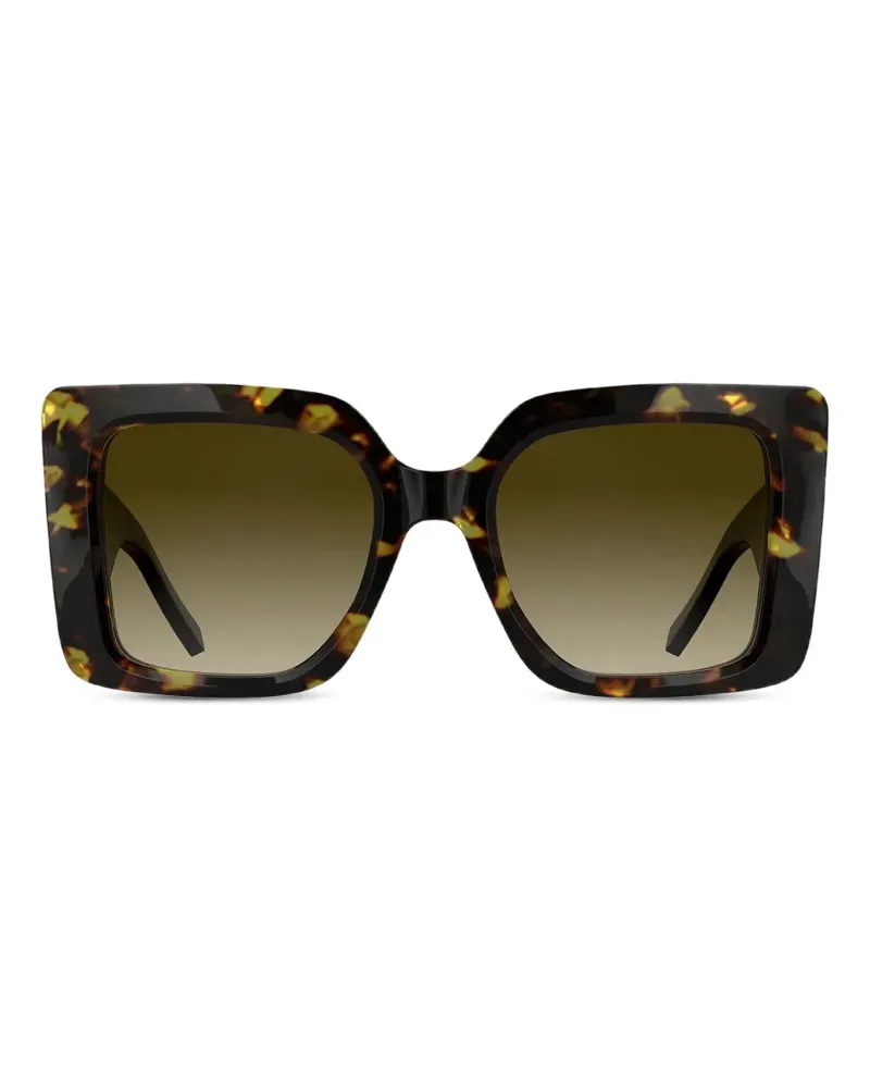 Karl Lagerfeld Sonnenbrille in Schildpattoptik - Braun Braun