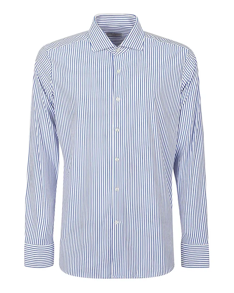 SONRISA striped long-sleeve shirt - Blau Blau