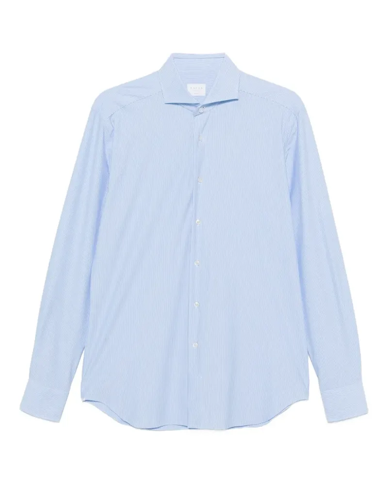 XACUS striped long-sleeve shirt - Blau Blau