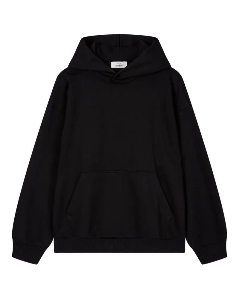 STUDIO TOMBOY baseball bear-print hooded sweatshirt - Schwarz Schwarz