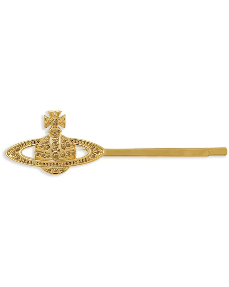 Vivienne Westwood Orb Haarspange - Gold Gold