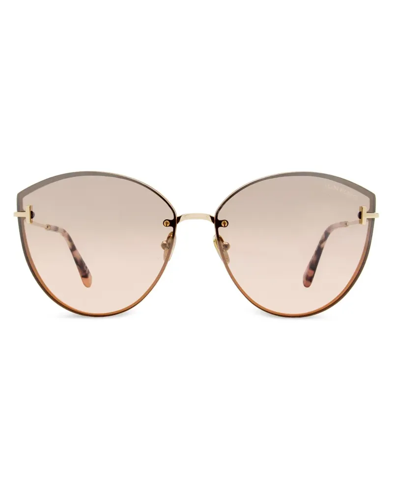 Tom Ford Evangeline Sonnenbrille - Gold Gold