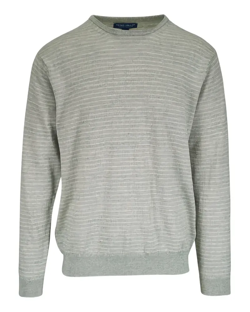 Peter Millar striped crew-neck sweater - Grau Grau