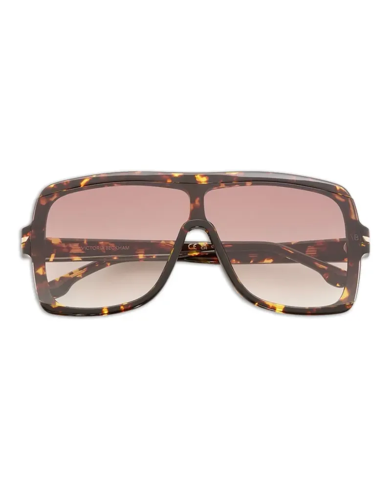 Victoria Beckham Brille in Schildpattoptik - Braun Braun