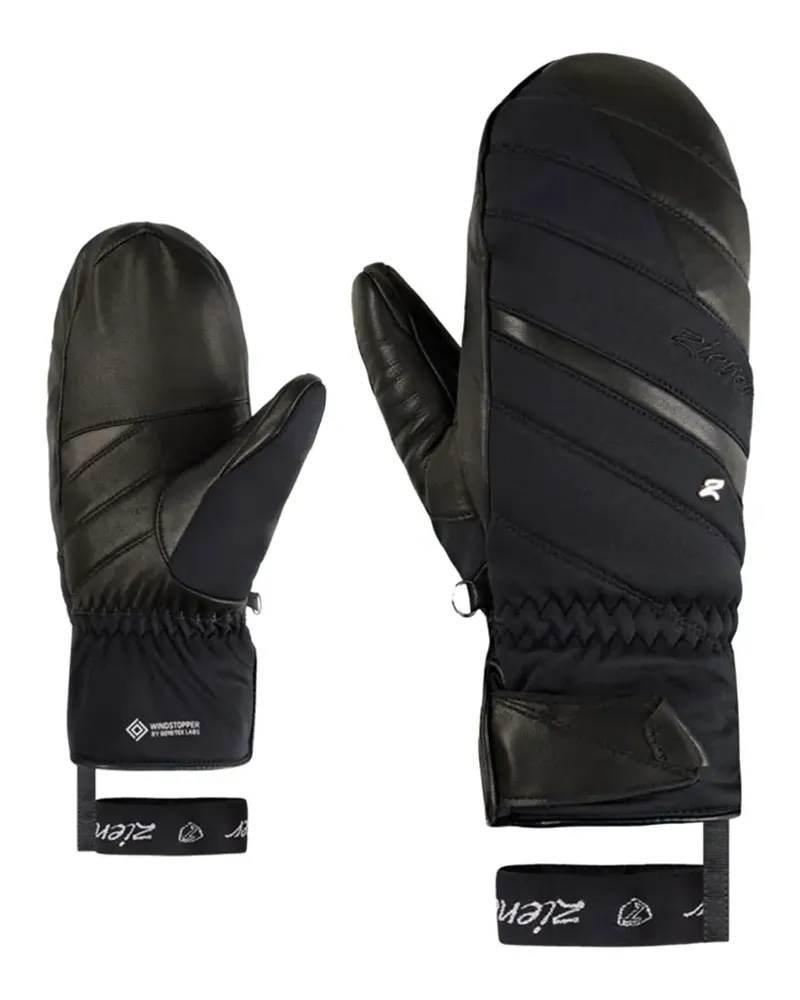 Ziener KAMYA-Z WS PR mittens - Schwarz Schwarz