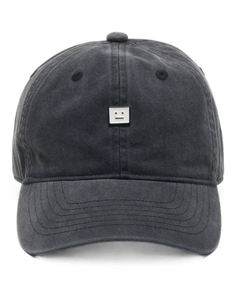 Acne Studios Face stud cap - Schwarz Schwarz