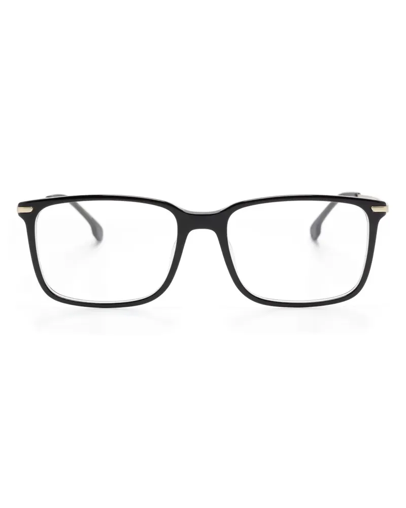 Carrera Brille mit eckigem Gestell - Schwarz Schwarz