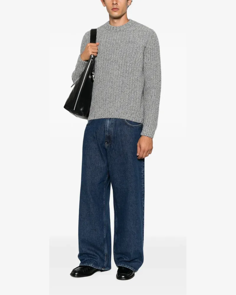 Daniele Fiesoli ribbed-knit sweater - Grau Grau