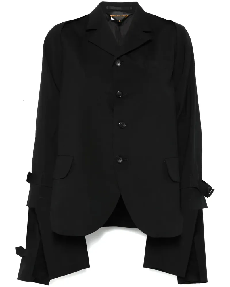 Comme des Garçons Weste aus Wolle - Schwarz Schwarz