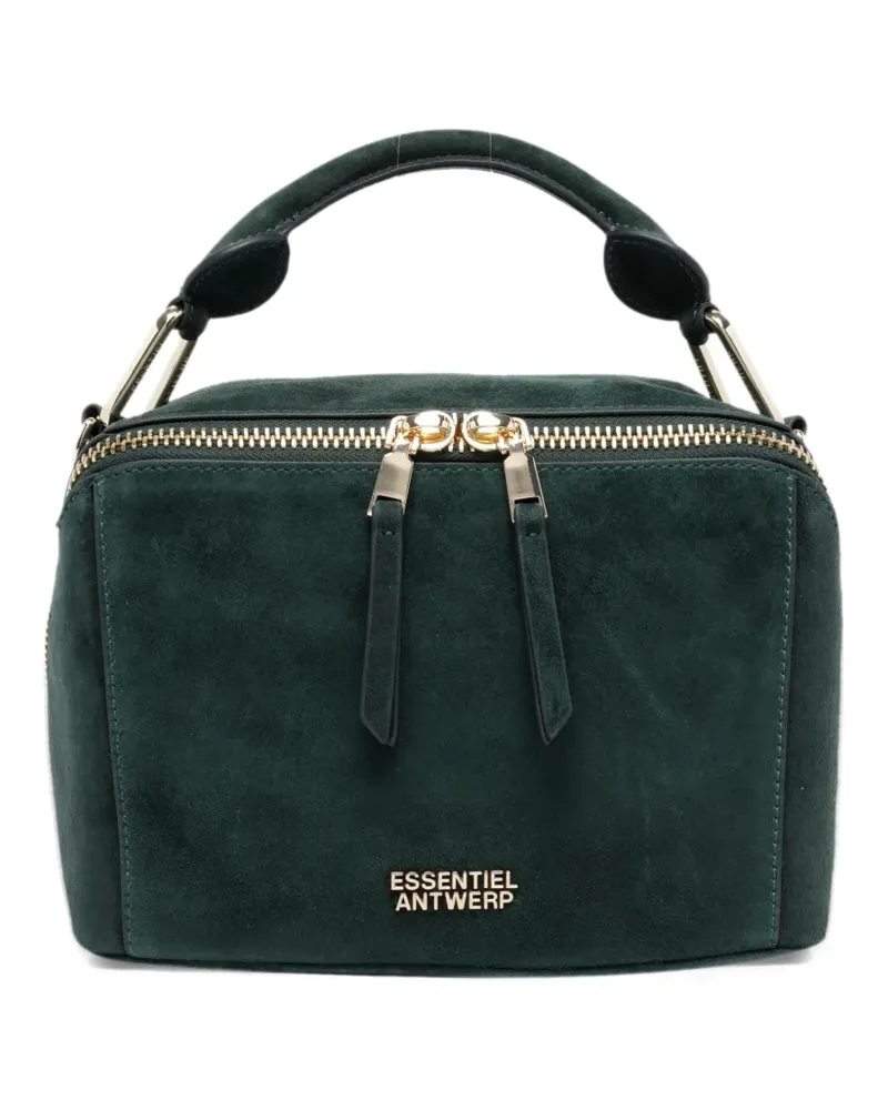 Essentiel mini Bobby suede shoulder bag - Grün Grün