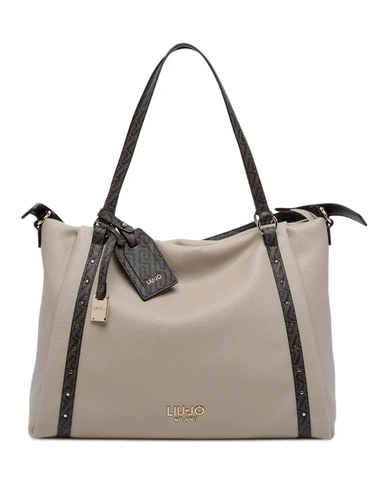 Liu Jo Handtasche mit Nieten - Nude Nude