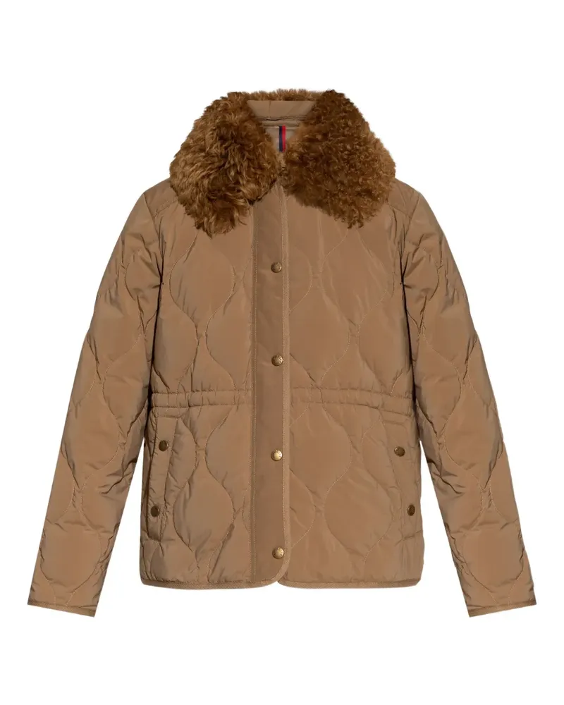 Moncler Gesteppte Quintin Jacke - Nude Nude
