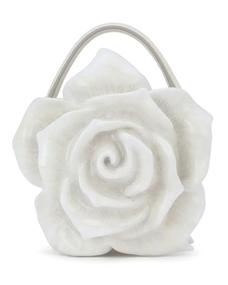 Dolce & Gabbana Rose Dolce Box Handtasche - Weiß Weiß