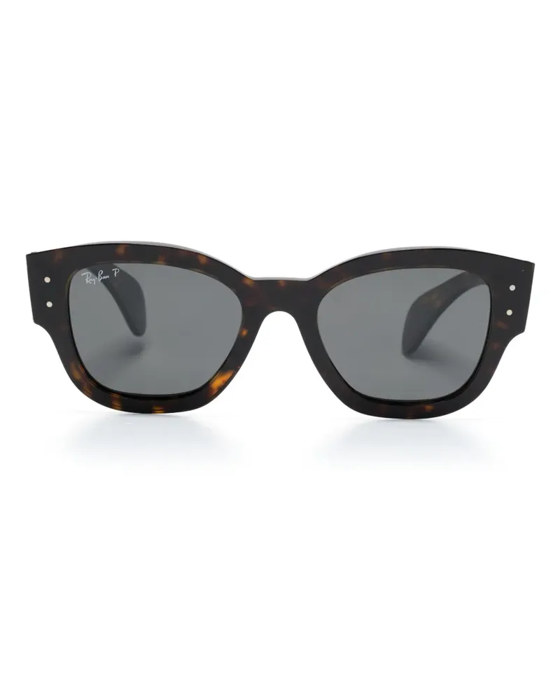 Ray Ban Eckige Jorge Sonnenbrille - Braun Braun