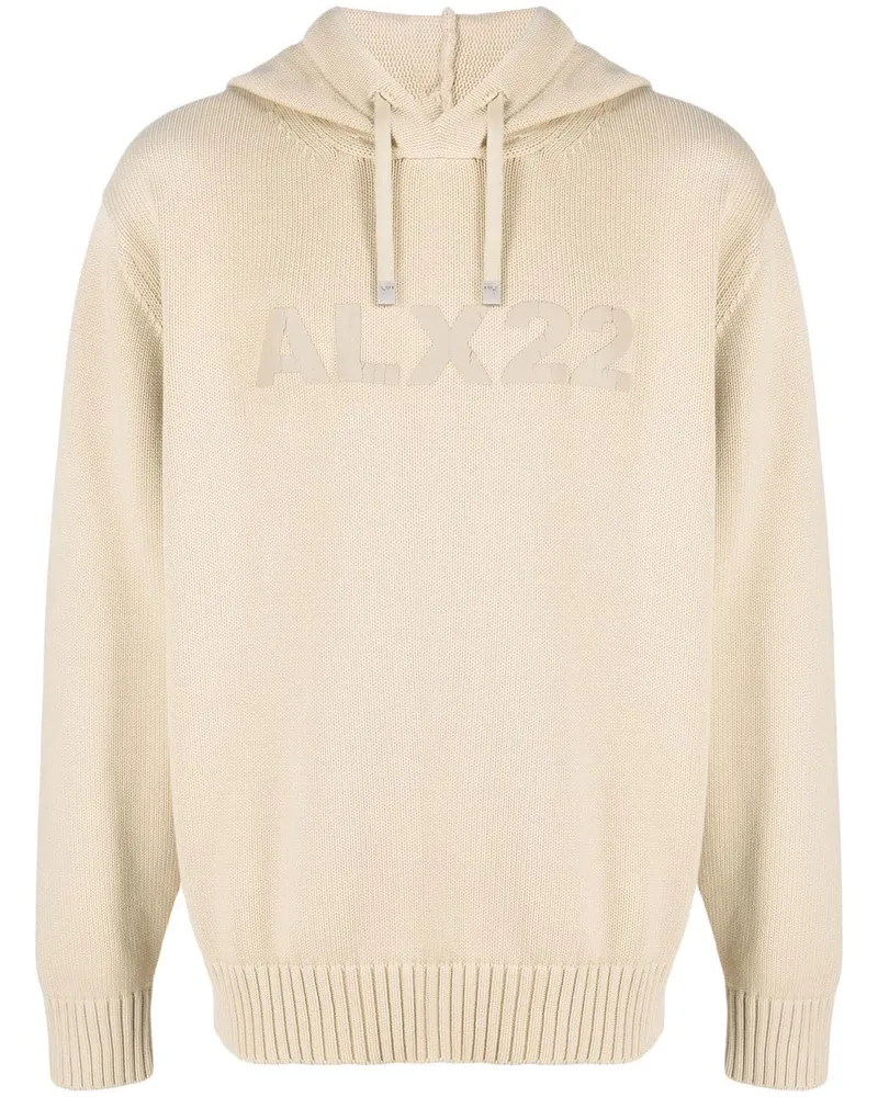 1017 ALYX 9SM Hoodie mit Logo-Print Nude