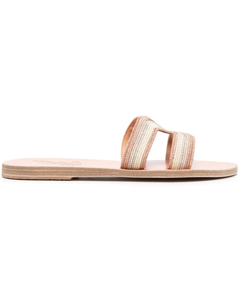 Ancient Greek Sandals Kentima Pantoletten - Nude Nude