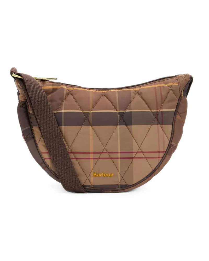 Barbour tartan quilted shoulder bag - Braun Braun