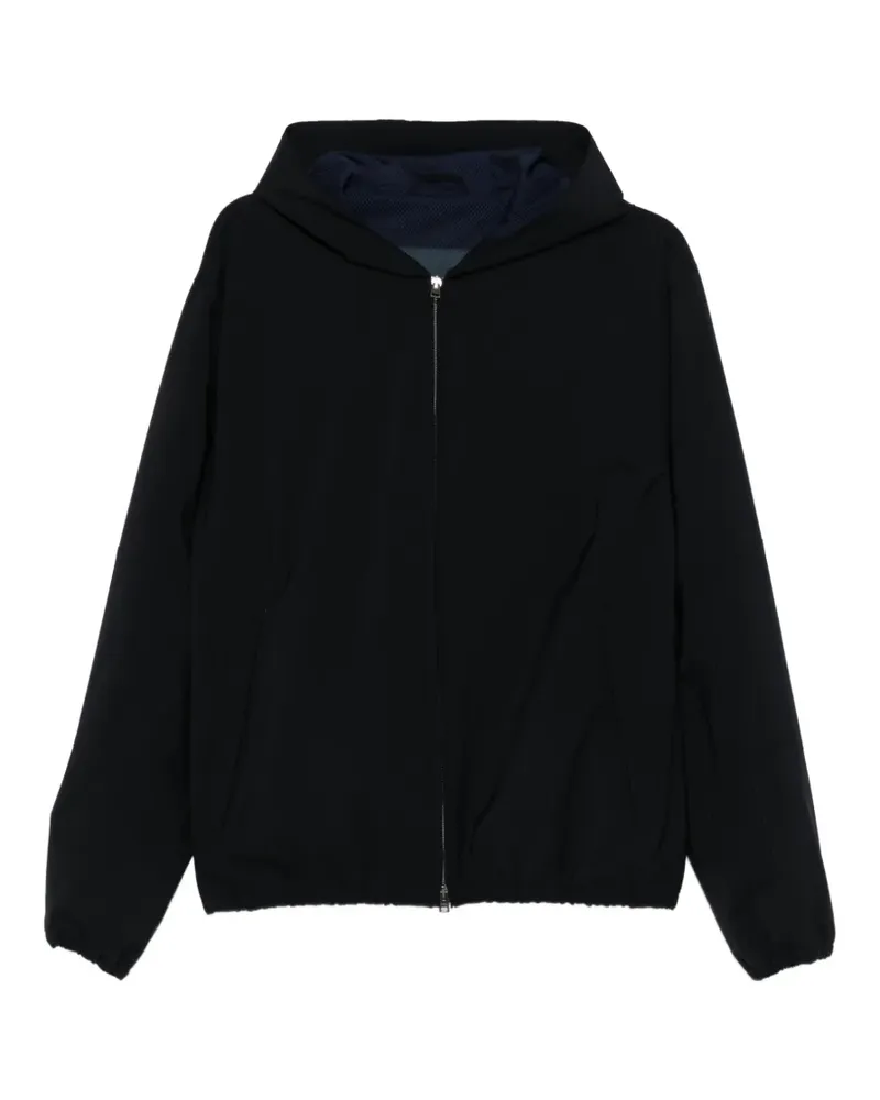 Herno Kapuzenjacke mit Reißverschluss - Blau Blau