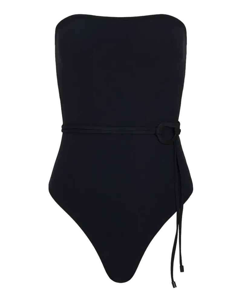 TROPIC of C Orb strapless swimsuit - Schwarz Schwarz