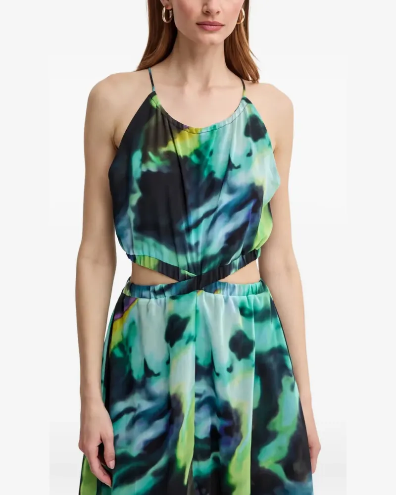 Morgan Rizy Minikleid mit Cut-Out - Grün Grün