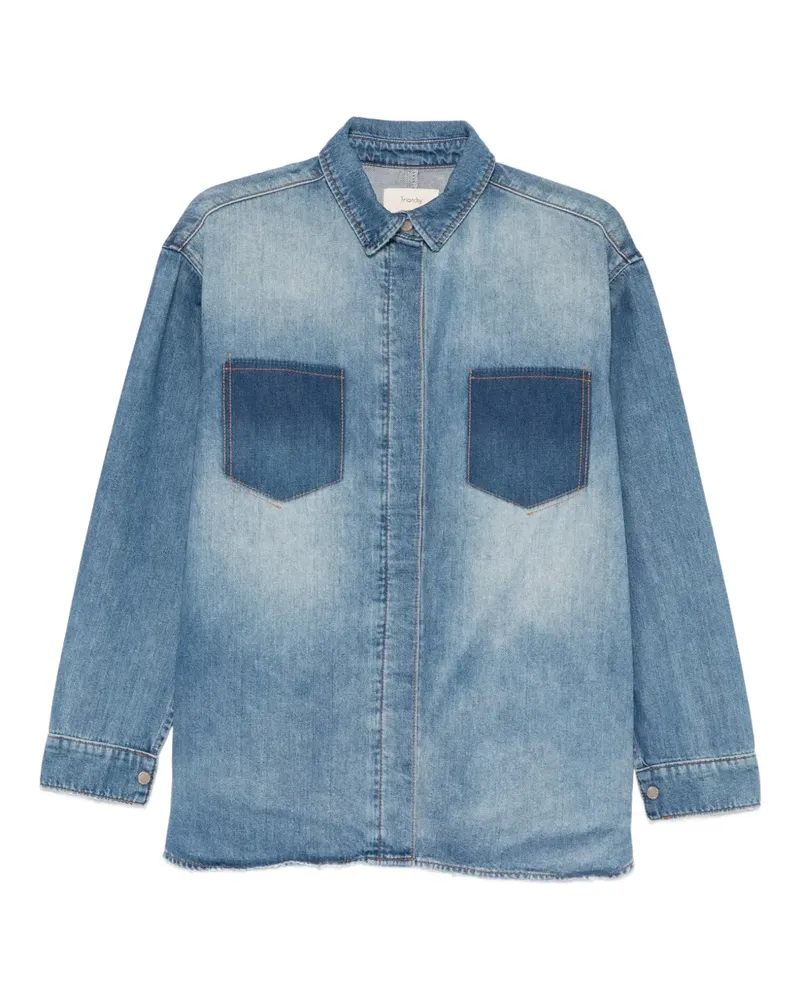 Triarchy pocket shirt - Blau Blau