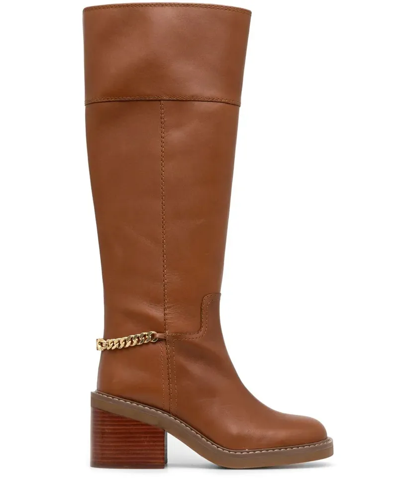 Michael Kors Stiefel mit hohem Schaft 75mm - Braun Braun