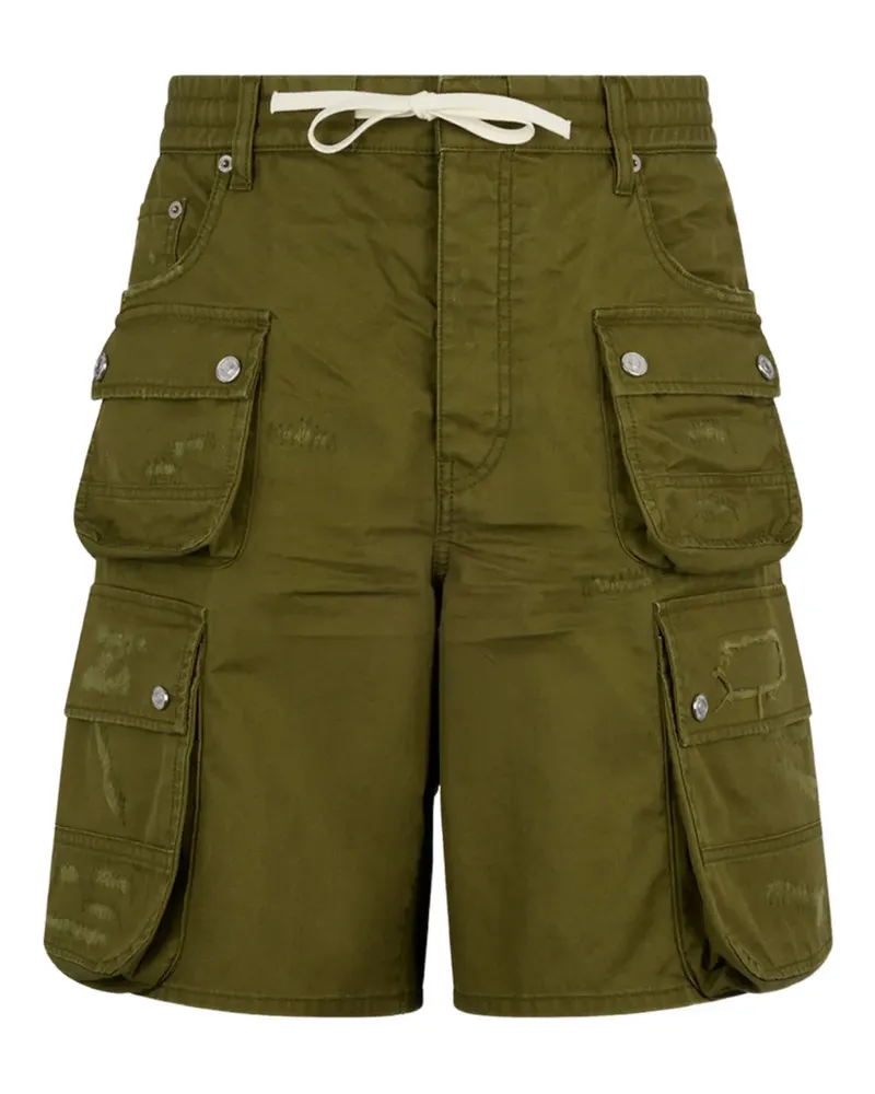 Dsquared2 Shorts mit mehreren Taschen - Grün Grün