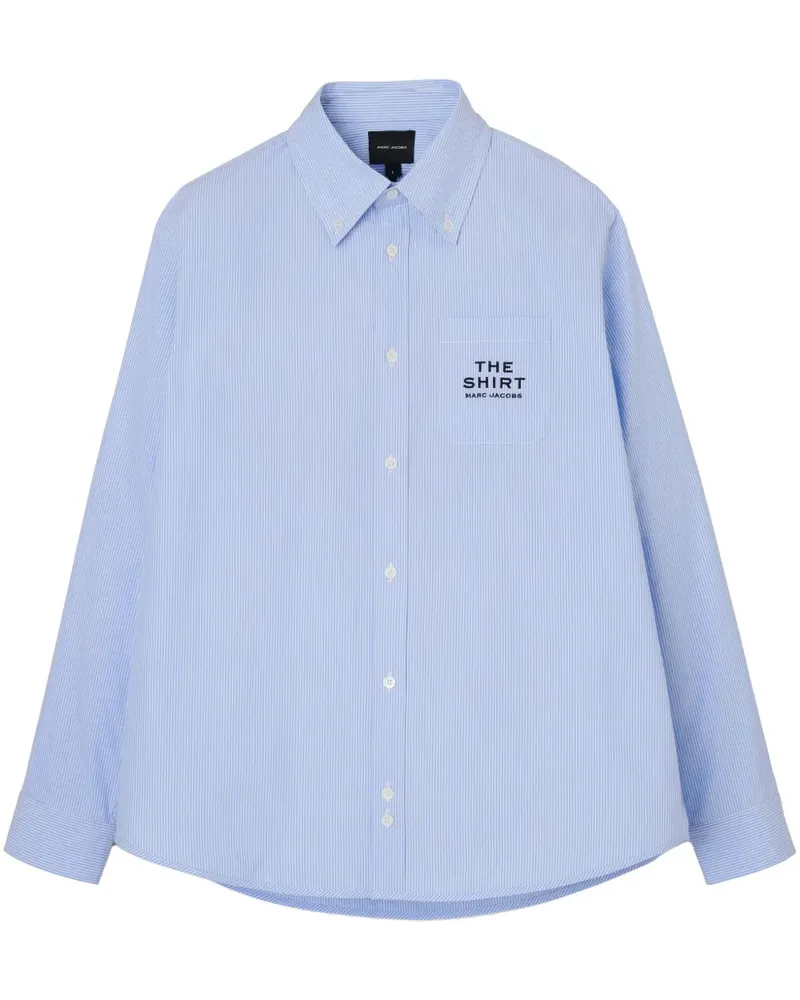 Marc Jacobs The Striped Hemd - Blau Blau