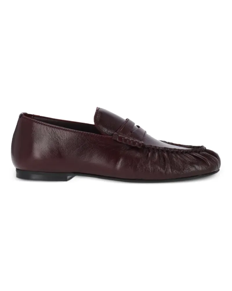 Alohas Aven pleated loafers - Rot Rot