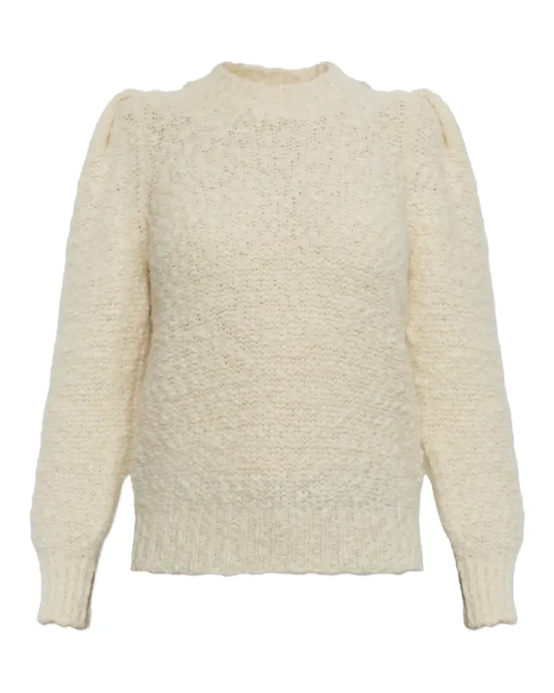 Isabel Marant Emma Pullover mit Puffärmeln - Nude Nude