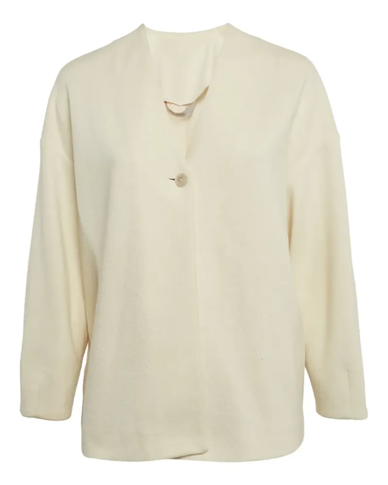 Max Mara Einreihiges Sakko - Nude Nude