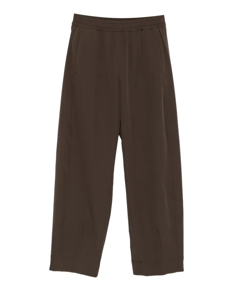 Herno Hose mit elastischem Bund - Braun Braun