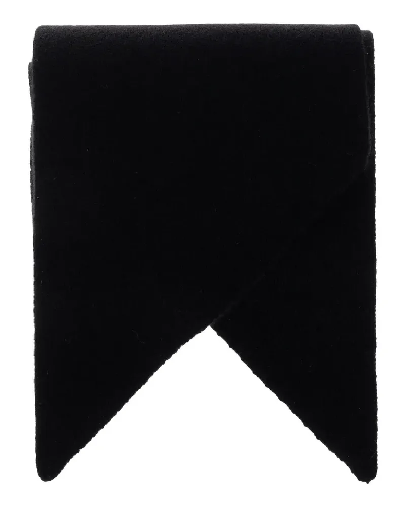Studio Nicholson Noack Schal aus Wolle und Kaschmir - Schwarz Schwarz