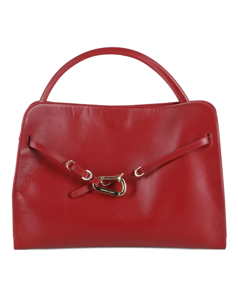 Francesco Biasia Always-On-Tote Bag mit Spangenverschluss - Rot Rot